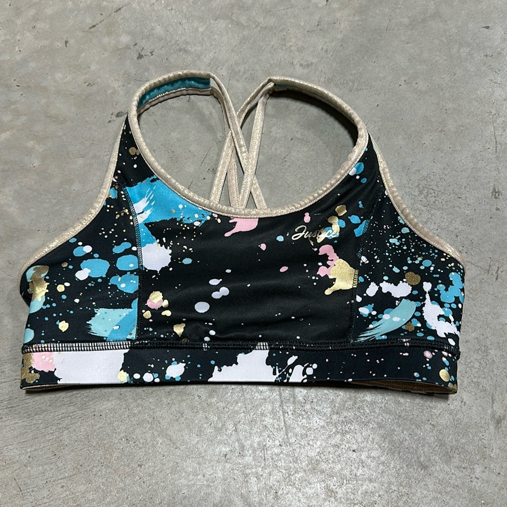 Justice Girls Reversible Sports Bra:‎ Versatile & Comfortable Athletic